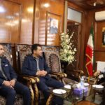 دیدار مدیرعامل فولاد مشیز با فرماندار شهرستان بردسیر
