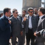 بازدید مدیرعامل محترم شرکت معدنی و صنعتی گهر زمین جناب آقای دکتر امرایی از فولاد مشیز بردسیر