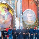 تجدید میثاق پرسنل فولاد مشیز با شهدا و برگزاری مراسم گل افشانی در گلزار شهدای کرمان